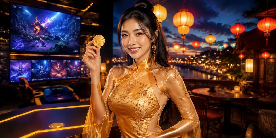 Người chơi tại Hội An mặc áo dài tham gia đặt cược esports trực tuyến